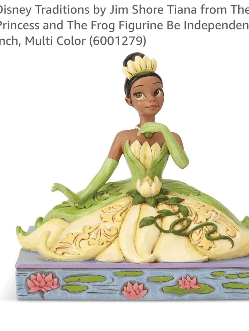 Disney Traditions by Jim Shore Tiana from The Princess and The Frog Figurine Be